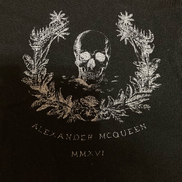 Rare Alexander McQueen Black Long sleeve top - Picture 3 of 5